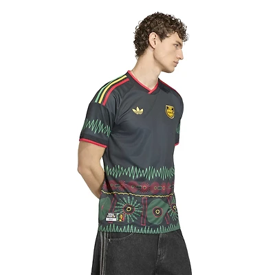 Maillot réplique domicile adidas jaune de l'équipe nationale jamaïcaine 2026 pour homme