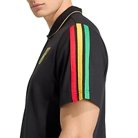 Men's adidas  Black Jamaica National Team Alphaskin Polo