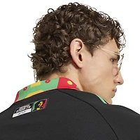 Men's adidas Black Jamaica National Team Anthem Full-Zip Jacket