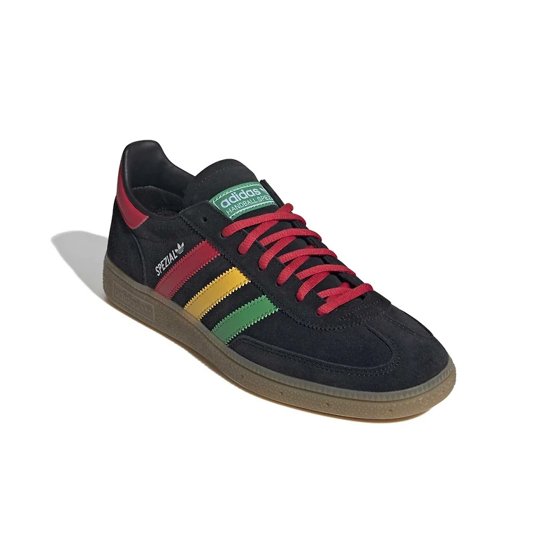 Chaussures de handball adidas noires pour hommes, équipe nationale Jamaïque