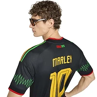 Men's adidas Bob Marley Black Jamaica National Team 2026 Away Replica Jersey