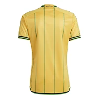 Réplique à domicile de l'équipe nationale la Jamaïque adidas Gold 2023 pour homme - Maillot