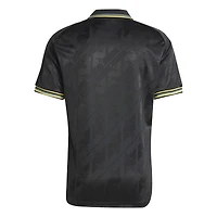 Men's adidas Originals Black Jamaica National Team Lifestyler Jersey
