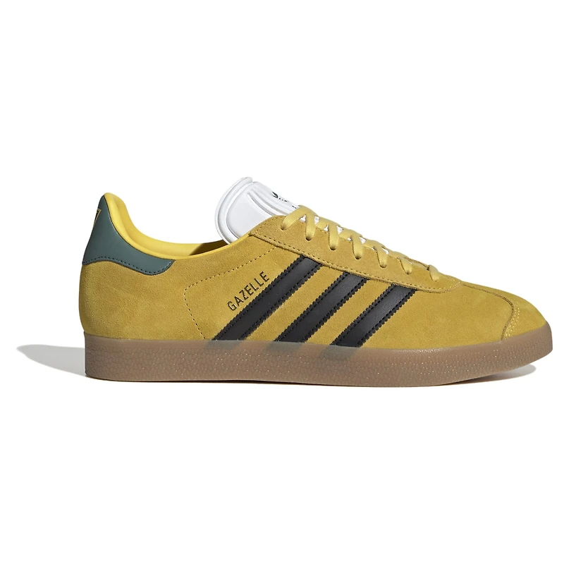 Chaussures adidas Originals pour hommes, jaunes, style de vie, Gazelle, équipe nationale la Jamaïque