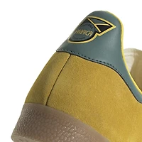Men's adidas Originals Yellow Jamaica National Team Lifestyler Gazelle Shoes