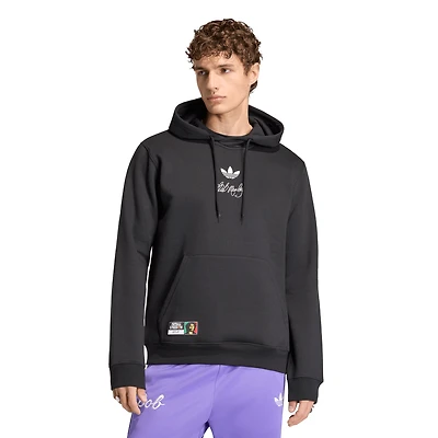 Sweat à capuche adidas x Bob Marley Originals noir pour homme