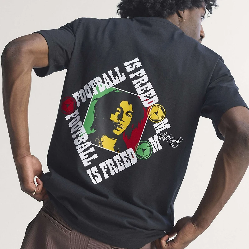 T-shirt adidas x Bob Marley Originals noir pour homme