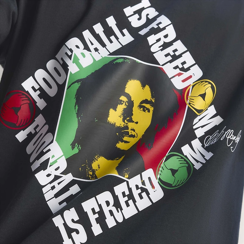 Men's adidas x Bob Marley Black Jamaica National Team Originals T-Shirt