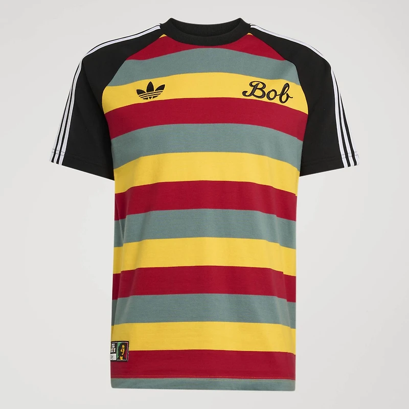 Men's adidas x Bob Marley Black Jamaica National Team Originals T-Shirt