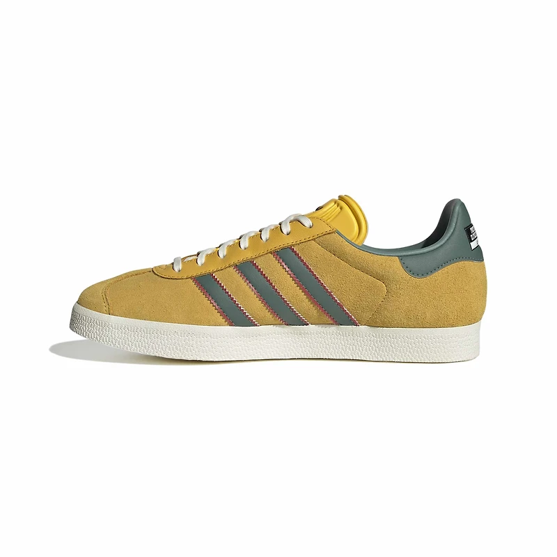 Men's adidas x Bob Marley Yellow Jamaica National Team Originals Gazelle Shoes
