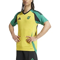 Maillot adidas pour homme, jaune, réplique de l'équipe nationale la Jamaïque 2024, domicile