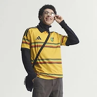 Maillot domicile authentique adidas jaune de l'équipe nationale jamaïcaine 2026 pour hommes