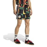 Short adidas Originals jaune de l'équipe nationale Jamaïque pour homme