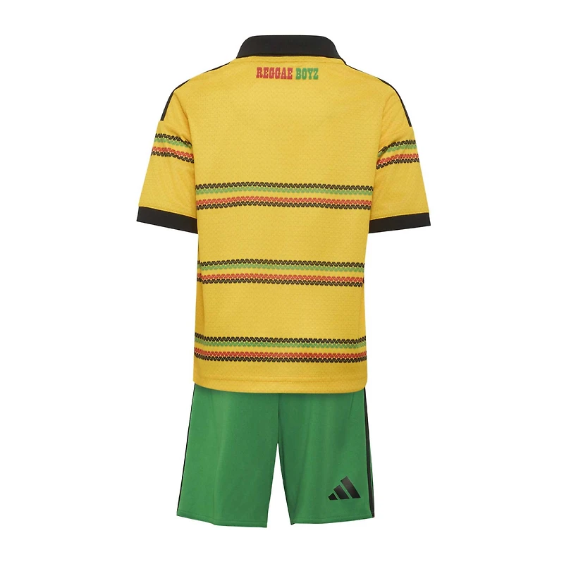 Toddler adidas Yellow Jamaica National Team  2026 Replica Mini Kit
