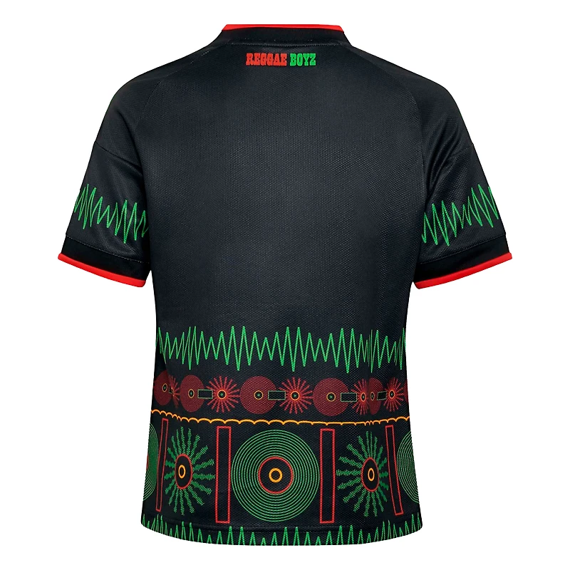 Maillot réplique adidas jaune de l'équipe nationale jamaïcaine pour jeunes (2026)