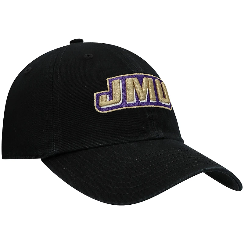 Men's '47 Black James Madison Dukes Clean Up Adjustable Hat
