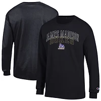 Men's Champion  Black James Madison Dukes Team Long-Sleeve T-Shirt