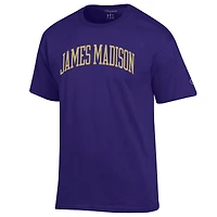 Men's Champion  Purple James Madison Dukes Basic Arch T-Shirt
