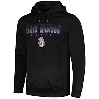 Sweat à capuche noir Colosseum James Madison Dukes Blackout 3.0 pour homme