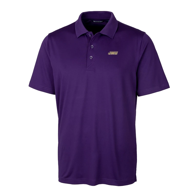 Polo extensible violet Cutter & Buck James Madison Dukes pour homme, grande taille