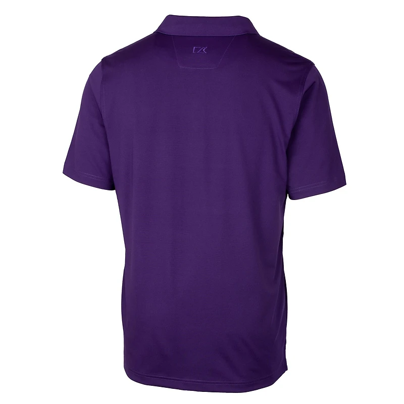 Polo extensible violet Cutter & Buck James Madison Dukes pour homme, grande taille