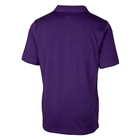 Polo extensible violet Cutter & Buck James Madison Dukes pour homme, grande taille