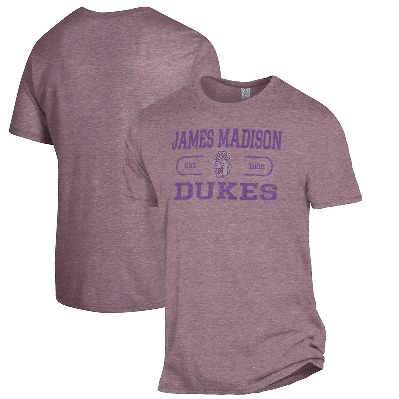 T-shirt violet chiné pour homme James Madison Dukes The Keeper