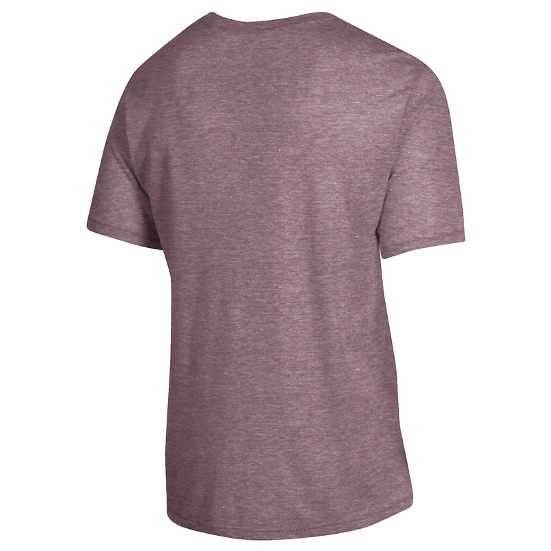 T-shirt violet chiné pour homme James Madison Dukes The Keeper