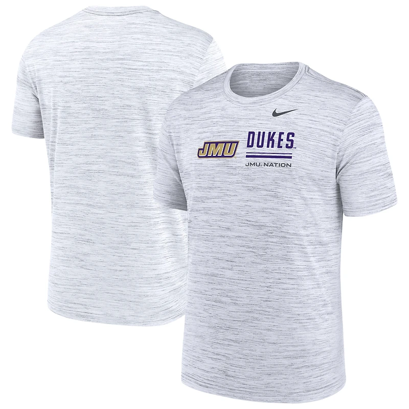 Men's Nike  White James Madison Dukes Velocity Legend T-Shirt