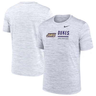 Men's Nike  White James Madison Dukes Velocity Legend T-Shirt