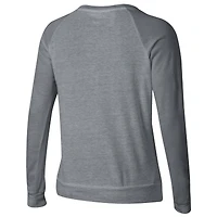 Women's Alternative Apparel Gray James Madison Dukes Slouchy Pullover Sweatshirt