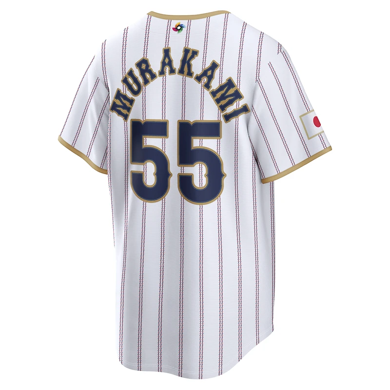 Men's Nike Munetaka Murakami White Japan Baseball 2026 World Classic Home Stadium Jersey