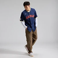 Men's Nike Navy Japan Baseball 2026 World Classic Road Stadium Jersey