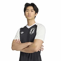 Maillot d'avant-match adidas noir pour homme de l'équipe nationale du Japon 2026