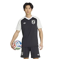 Maillot d'avant-match adidas noir pour homme de l'équipe nationale du Japon 2026