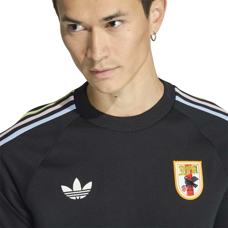T-shirt adidas Originals noir pour homme, équipe nationale du Japon