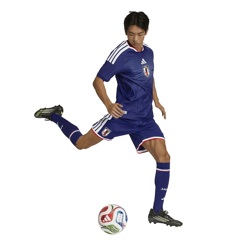 Maillot domicile authentique adidas bleu de l'équipe nationale du Japon 2026 pour homme