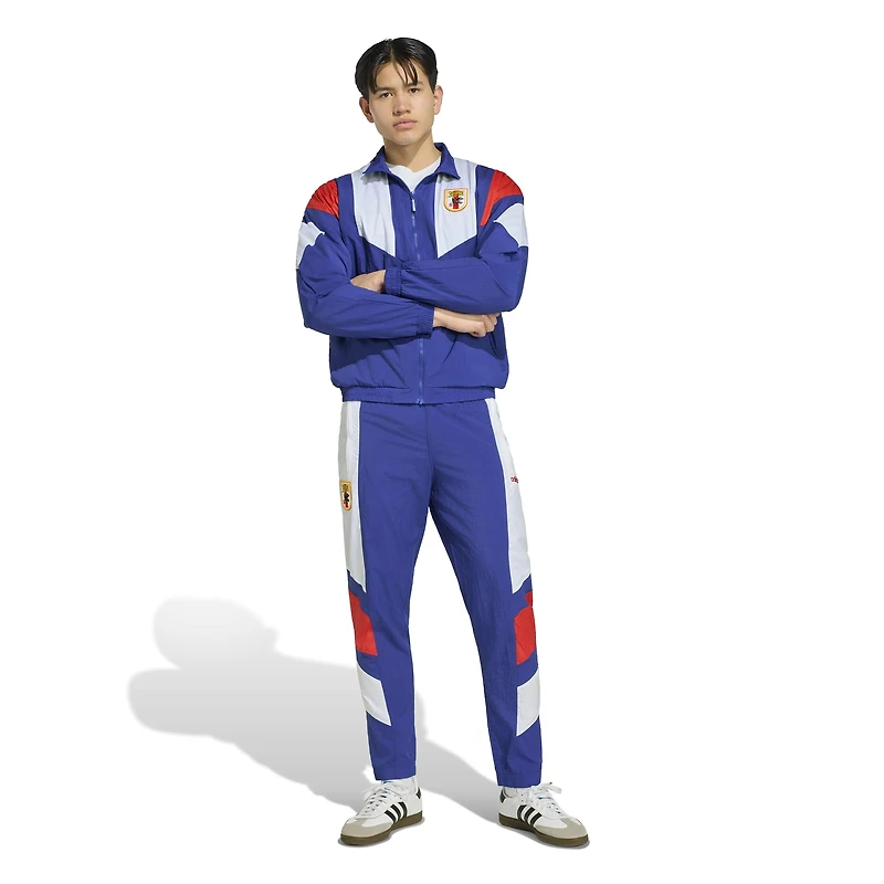 Men's adidas  Blue Japan National Team EQT Full-Zip Track Top
