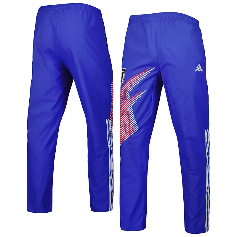 Men's adidas Blue Japan National Team Travel Pants
