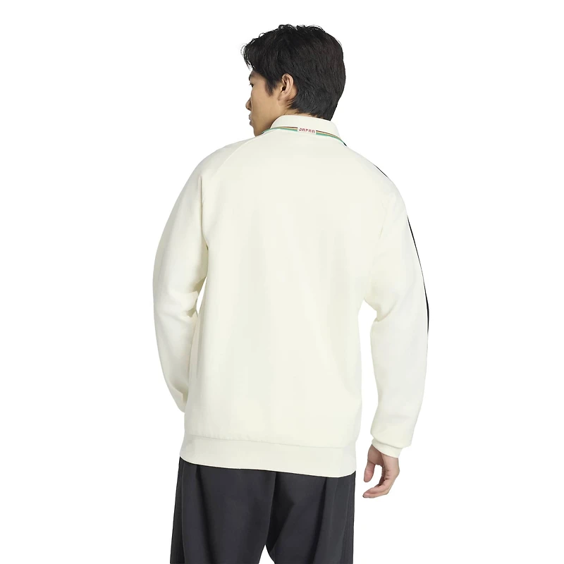 Men's adidas White Japan National Team 2026 Away Full-Zip Anthem Jacket
