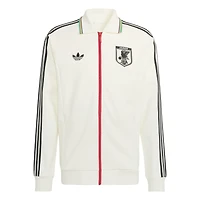 Men's adidas White Japan National Team 2026 Away Full-Zip Anthem Jacket