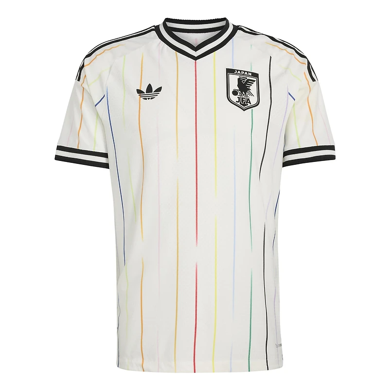 Maillot authentique extérieur blanc adidas de l'équipe nationale du Japon 2026 pour homme