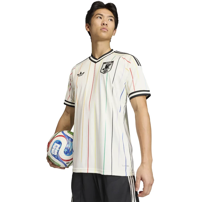 Maillot réplique extérieur blanc adidas de l'équipe nationale du Japon 2026 pour homme