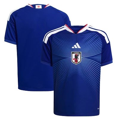 Maillot réplique domicile adidas bleu de l'équipe nationale du Japon pour jeunes (2026)