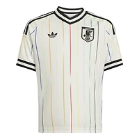 Maillot réplique extérieur blanc adidas pour jeunes de l'équipe nationale du Japon 2026