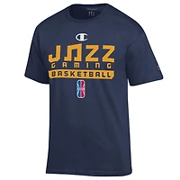 Unisex Champion  Navy Jazz Gaming On-Court 2K League Authentic Practice T-Shirt