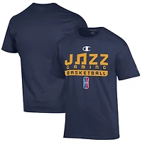Unisex Champion  Navy Jazz Gaming On-Court 2K League Authentic Practice T-Shirt