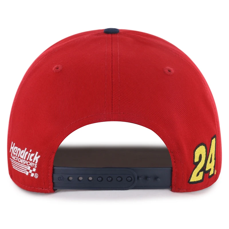 Men's '47  Red/White Jeff Gordon 1995 NASCAR Cup Series Champion Hitch Adjustable Hat