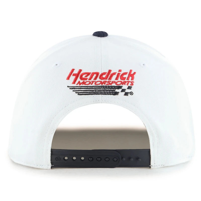 Men's '47  White/Navy Jeff Gordon 1995 NASCAR Cup Series Champion Corduroy Bill Hitch Adjustable Hat