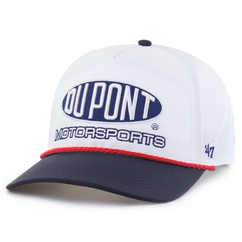Men's '47 White/Navy Jeff Gordon brrr° DuPont Rope Hitch Adjustable Hat